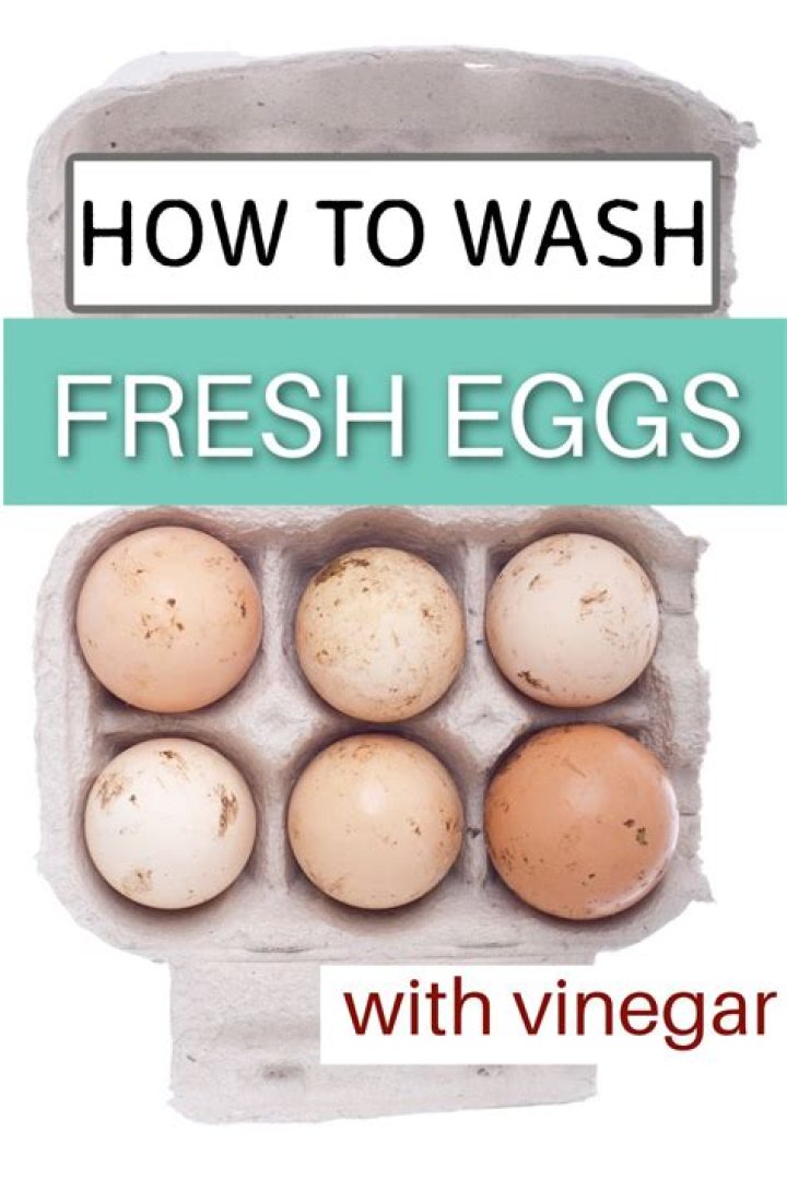 Should I wash the eggs?