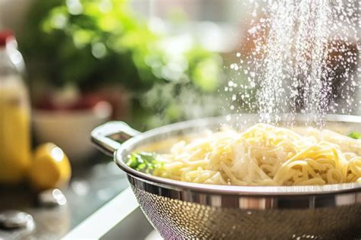 Should you rinse pasta with cold water after cooking?