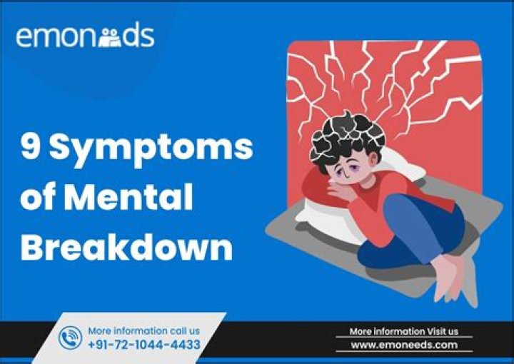 What's the difference between a nervous breakdown and a mental breakdown?