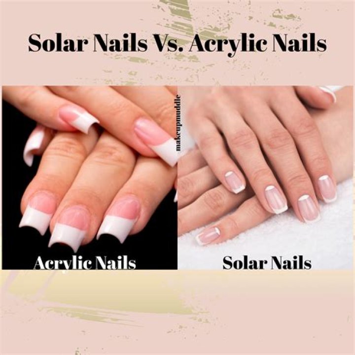 What's the difference between solar nails and dip nails?