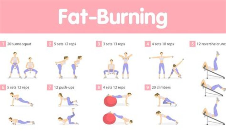 What 3 exercises burn most fat?