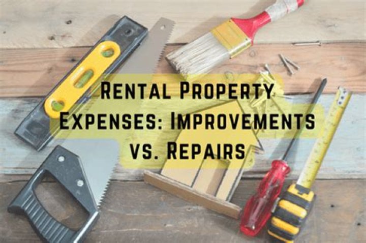 What are capital improvements to a rental property?