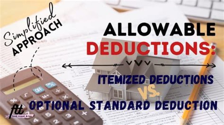 What are examples of allowable deductions?