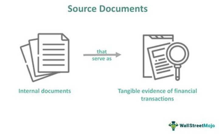 What are examples of source documents?