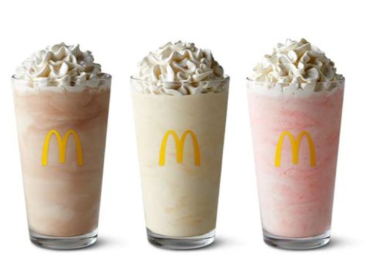 What are McDonalds milkshakes made of?