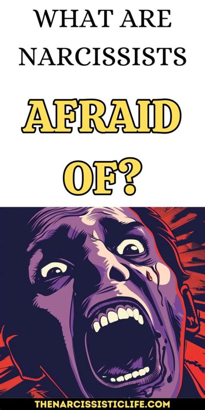 What are narcissists afraid of?