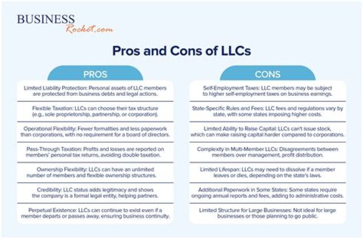 What are pros and cons of LLC?