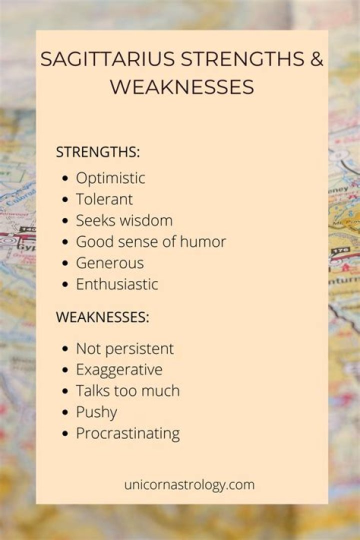 What are Sagittarius good at?