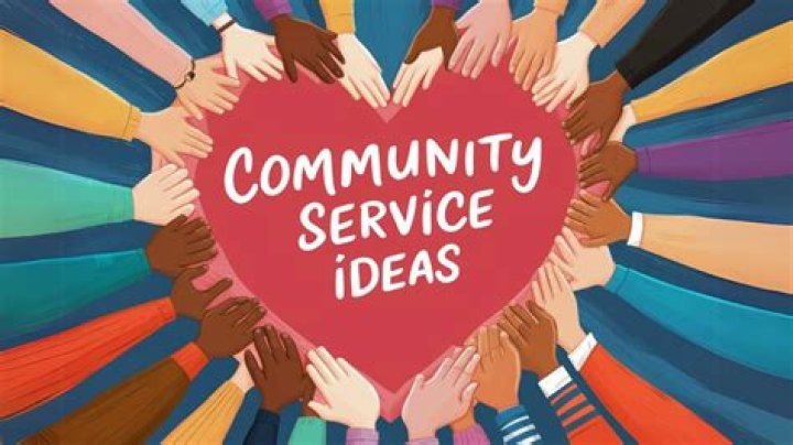 What are some good community service projects?