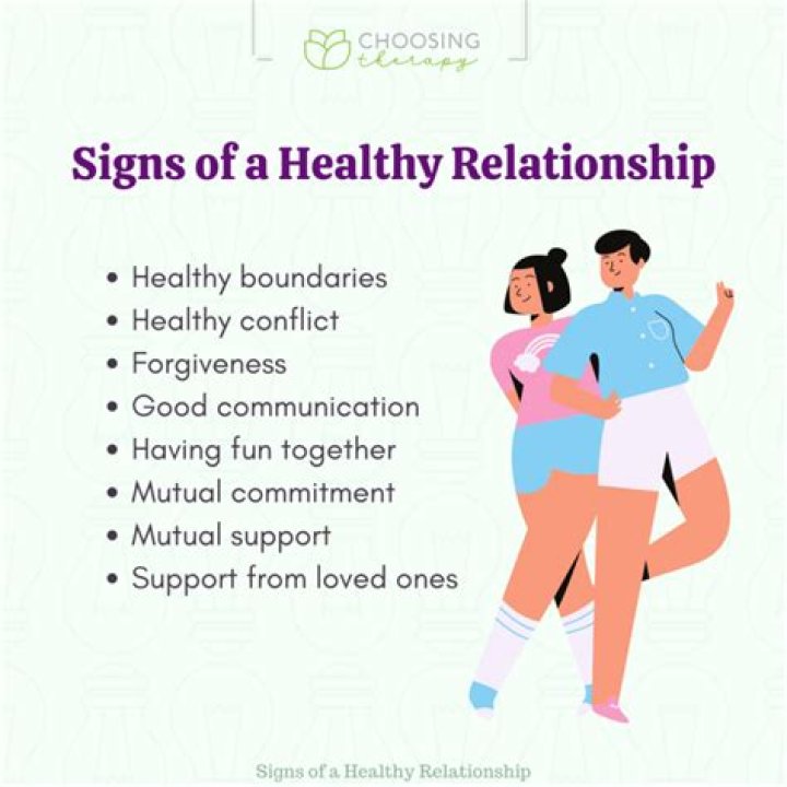 What are the 3 C's to a healthy relationship?
