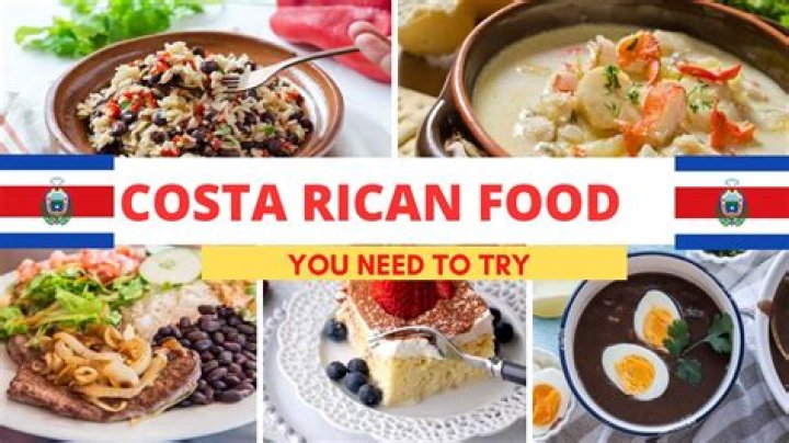 What are the 3 most popular foods in Costa Rica?