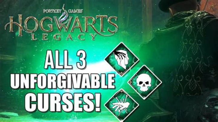What are the 3 Unforgivable Curses?