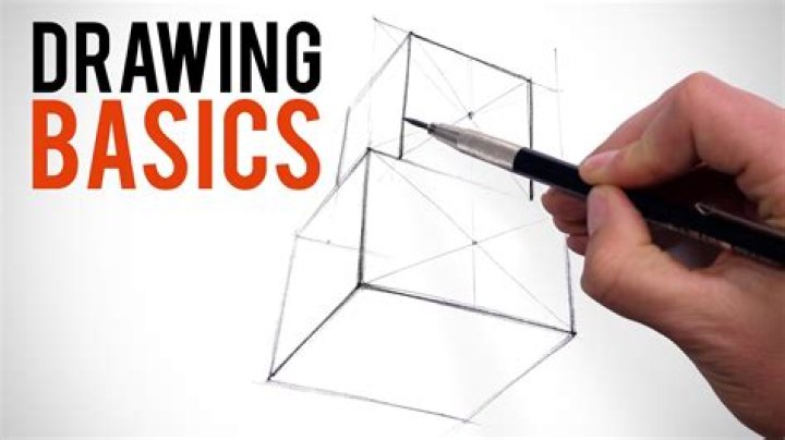 What are the 4 basic drawing techniques?