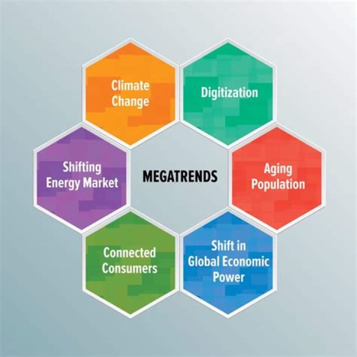 What are the 5 megatrends?
