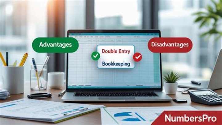 What are the advantages of double entry bookkeeping system?