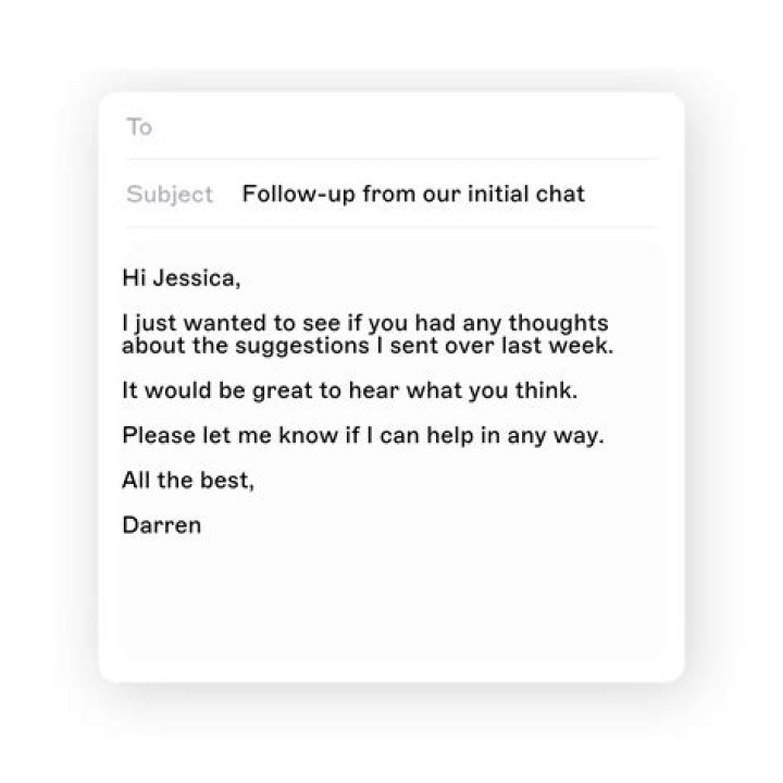 What are the best follow up questions?