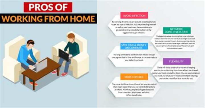 What are the biggest pros and cons of working from home?
