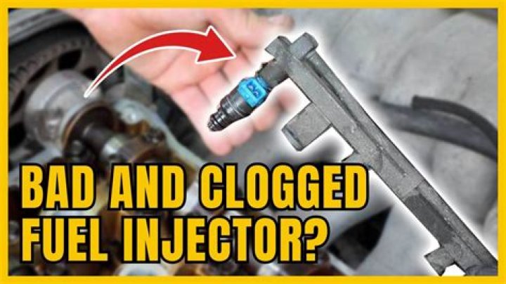What are the symptoms of a faulty diesel injector?
