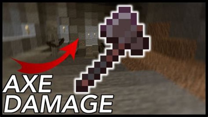 What axe does the most damage in Minecraft?