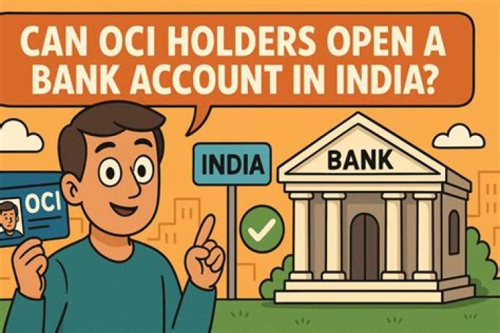 What bank account can OCI open?