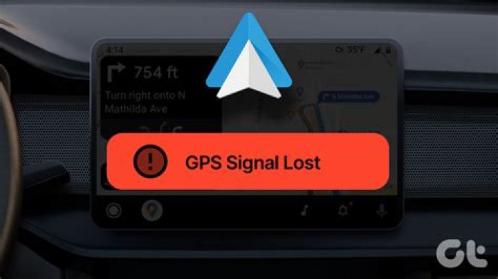 What blocks a GPS signal?