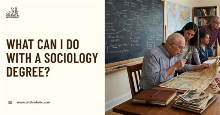 What can I do with a bachelors in sociology?
