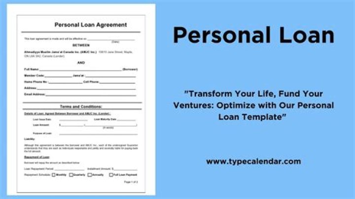 What can I get a personal loan for?