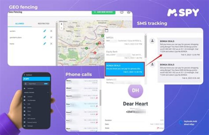 What can mSpy track?