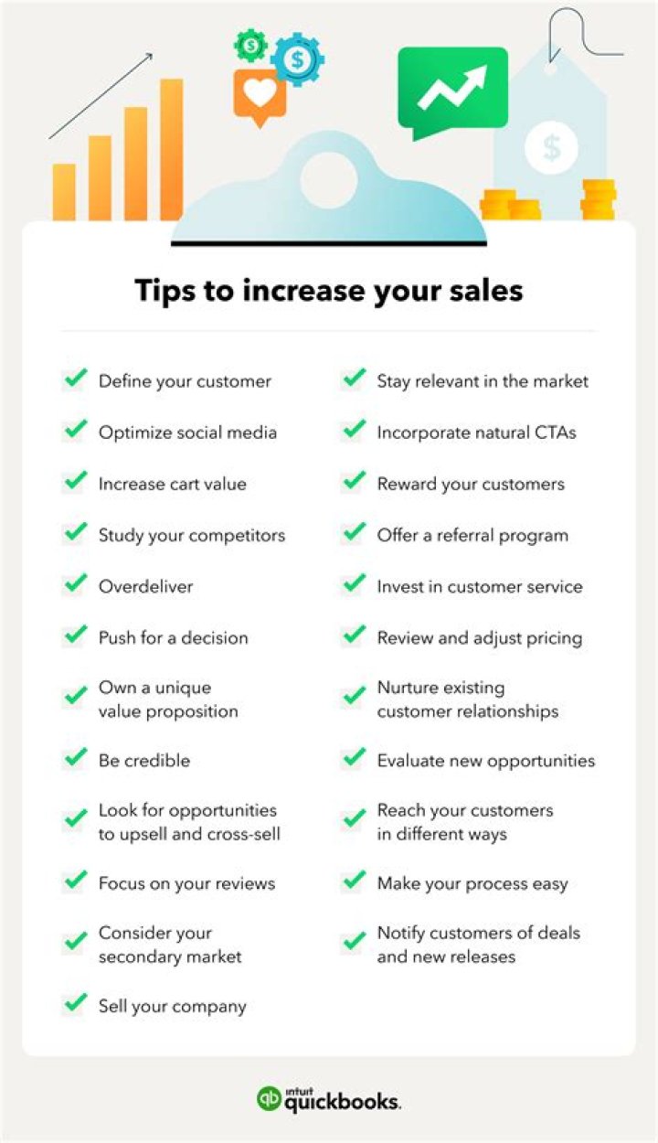 What can you do to increase your sales?