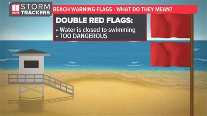 What causes a double red flag?