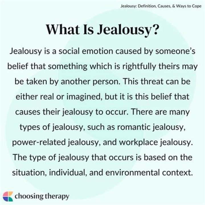 What causes extreme jealousy?