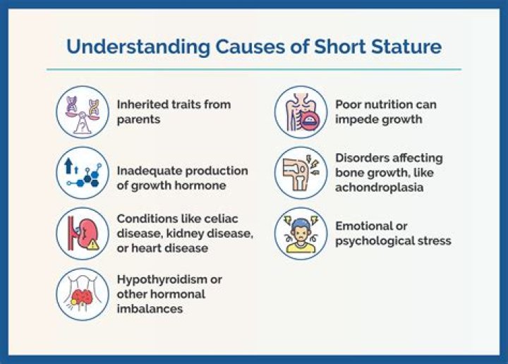 What causes short height?