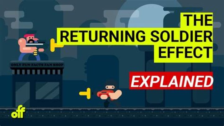 What causes the returning soldier effect?