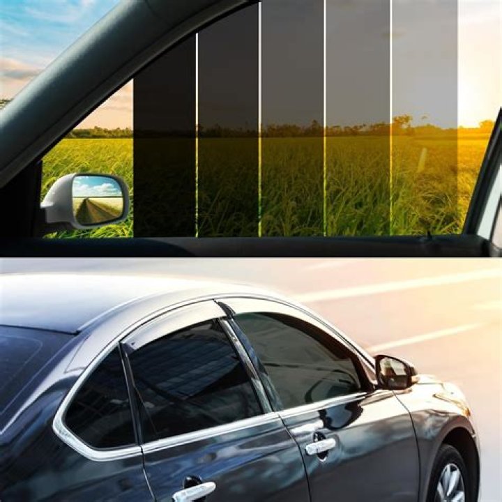 What causes white film on car windows?