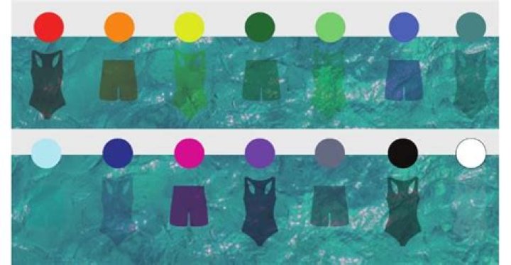 What colors should you wear to avoid sharks?