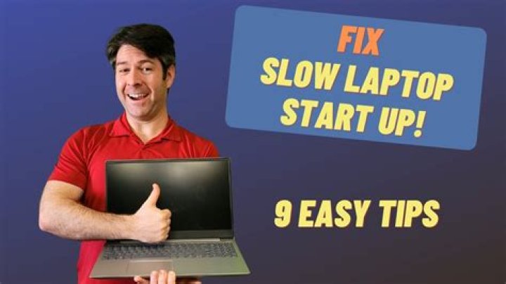 What do I do if my laptop takes too long to start?