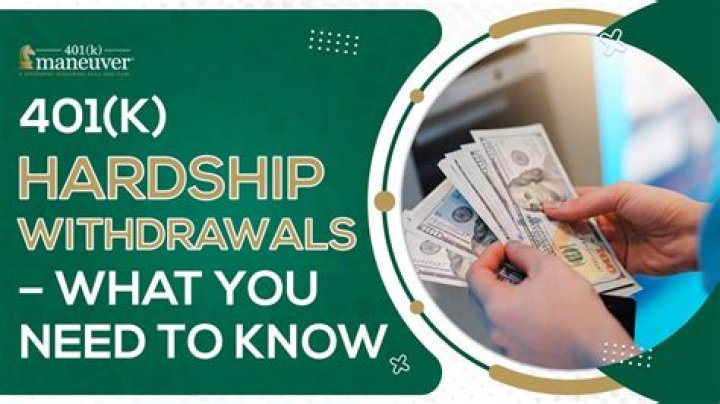 What do you need to know about 401k withdrawals?