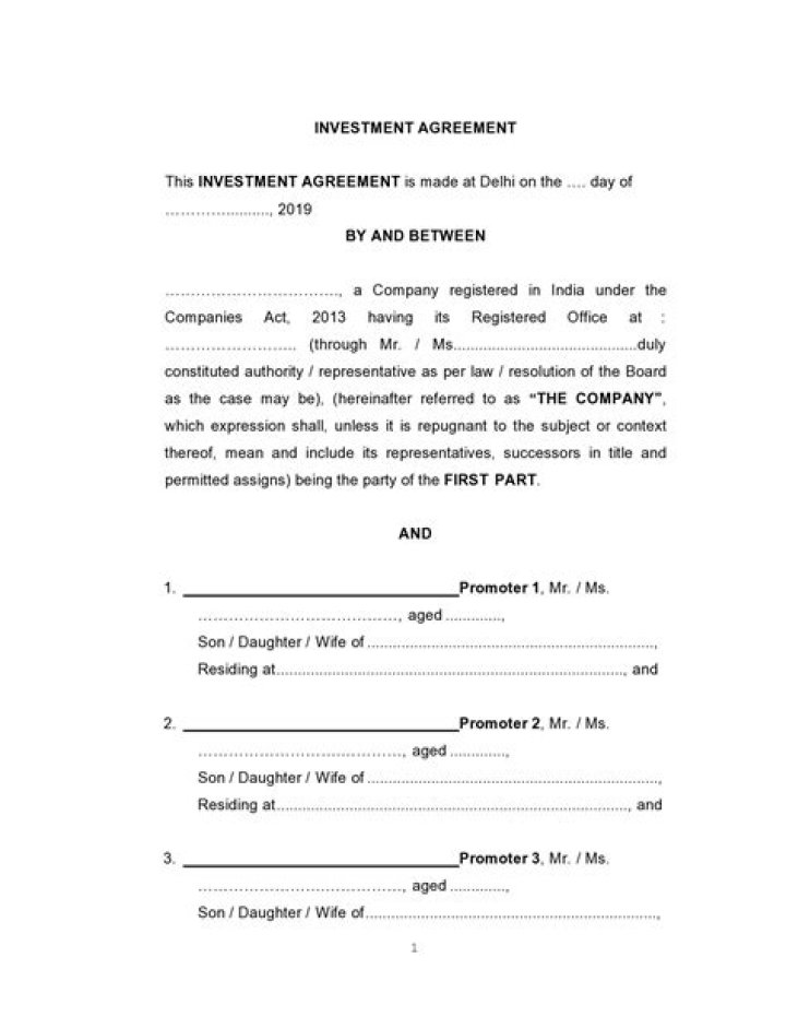 What do you need to know about a LLC investor agreement?