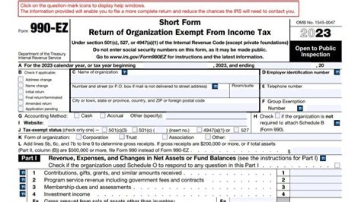 What do you need to know about Form 990-EZ?