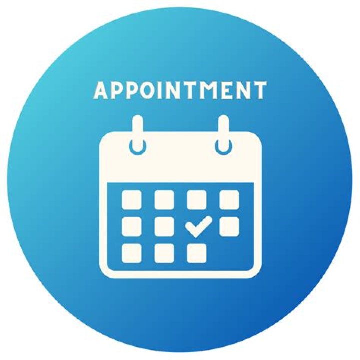 What do you say when you arrive at an appointment?