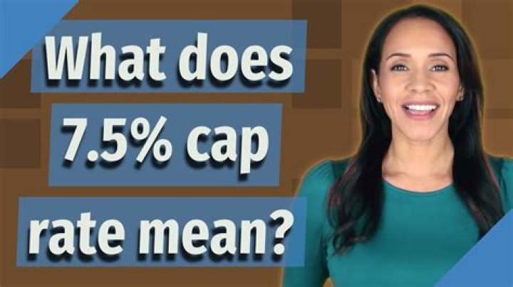 What does 5 cap rate mean?