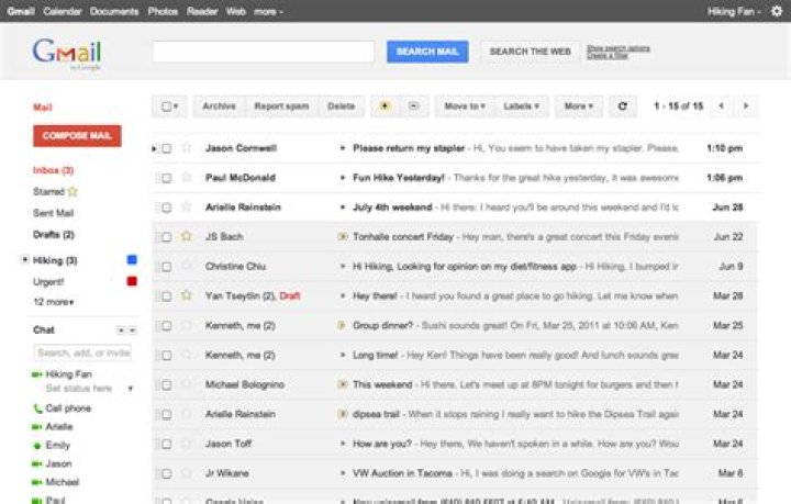 What does a Gmail email address look like?