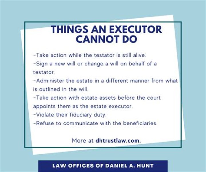 What does an Executor have to tell beneficiaries?