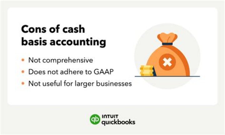 What does cash basis accounting not record?