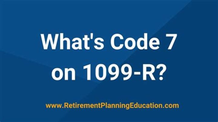 What does Code J mean on 1099-R?