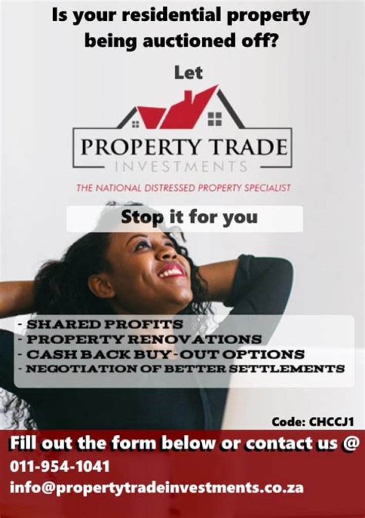 What does distressed property mean?