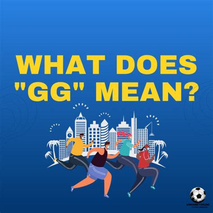 What does GG mean in Imessage games?