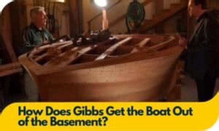 What does Gibbs drink in his basement?