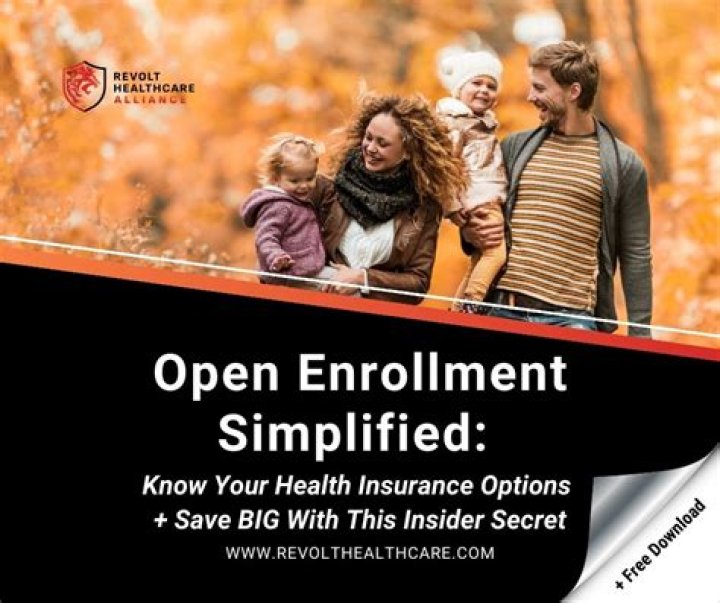 What does health insurance open enrollment mean?