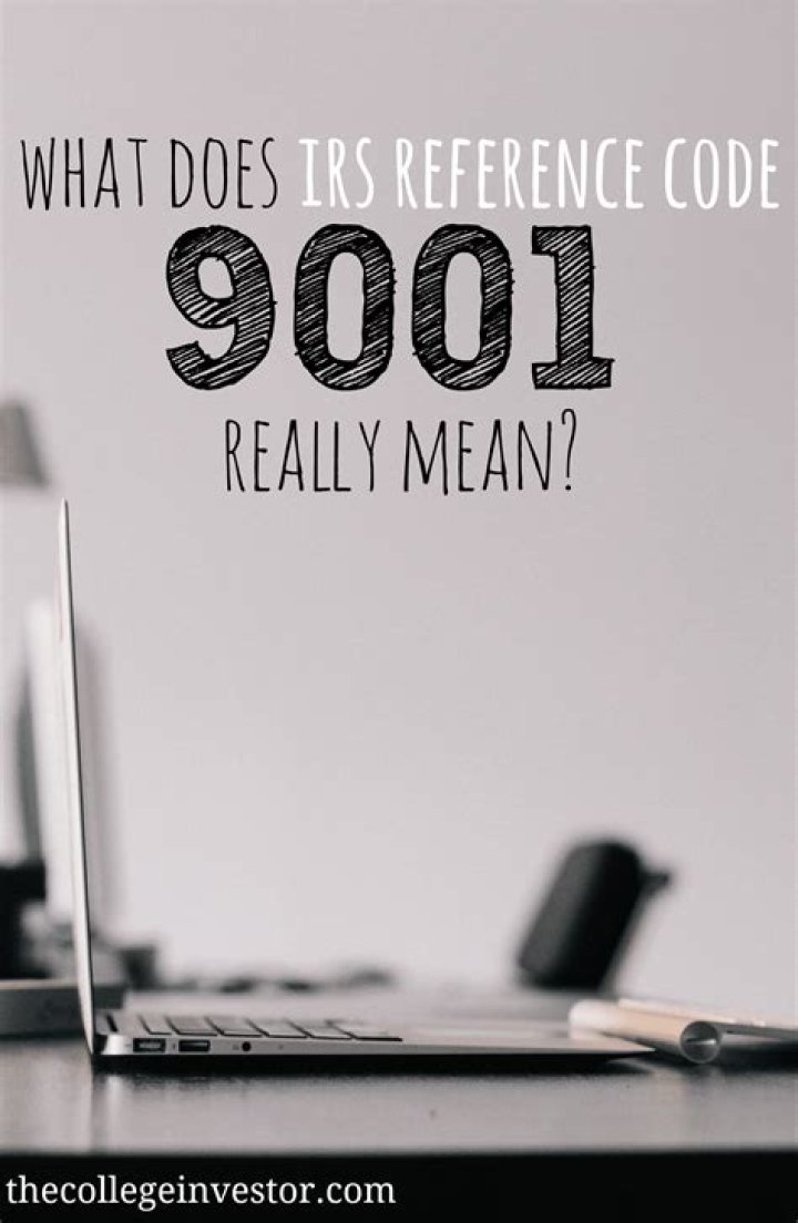 What does IRS reference 101 mean?